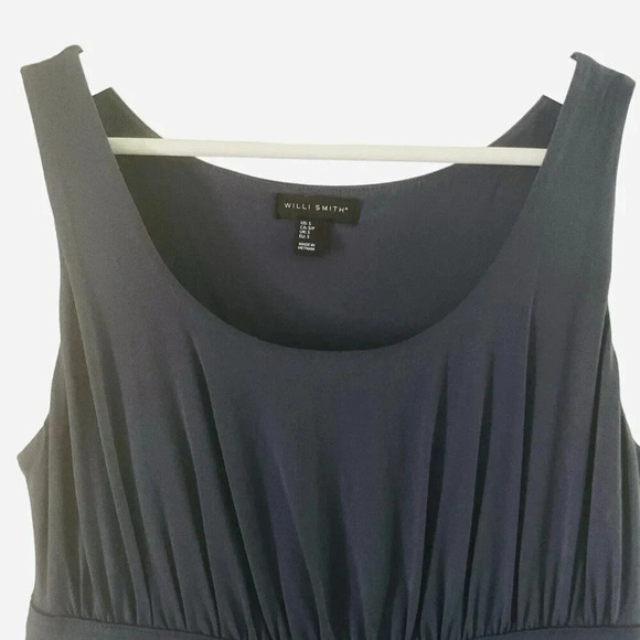 Willi Smith Size Small Blue Sleeveless Sundress Twee Mod Cute - Picture 3 of 6